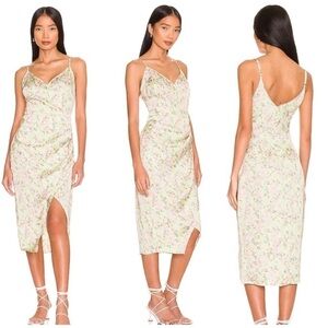 BCBGeneration V Neck Midi Dress